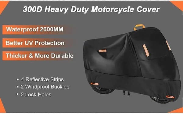 Motorcykelöverdrag för Harley Davidson 114 FXDR 2019, med låshål