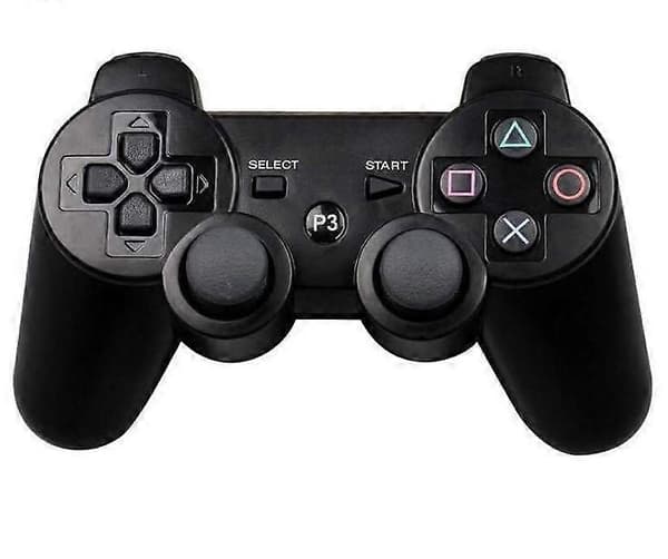 2 stk. PS3 trådløs kontroller, svart