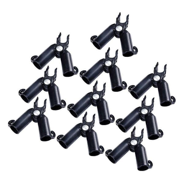 10 st Växtstöd Clips Trädgårdsstöd Koppling Växtstöd Pinnar Kopplingar A Typ Kopplingsfogar Pinnförlängningskoppling