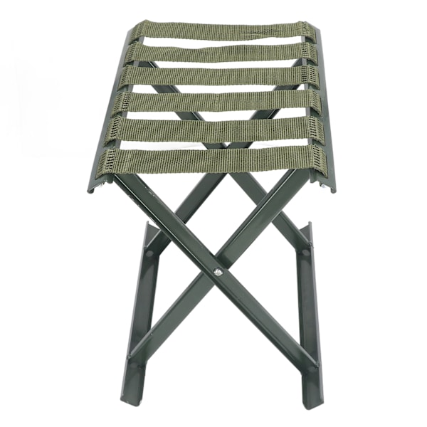 Hopfällbar utomhuspall, bärbar, kraftig, belastning 60 kg, campingstol för promenader, vandring, fiske 1602-2 typ B  (ZYH)