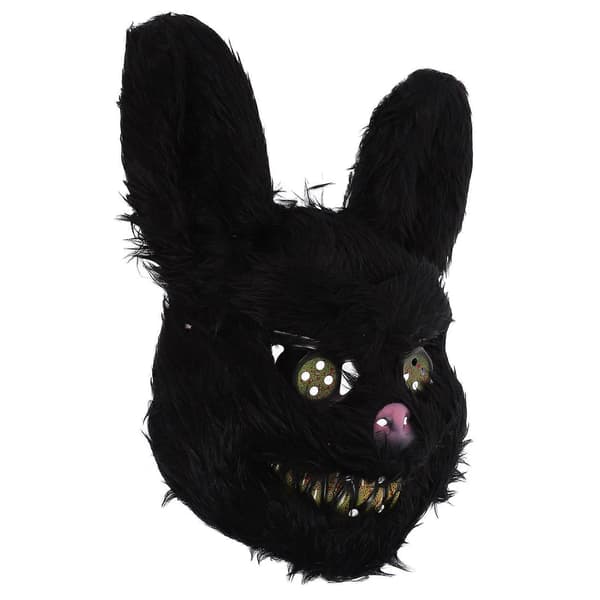 Halloween Masker Cosplay Event Åndbart Design Voksne Kaninform 1 stk