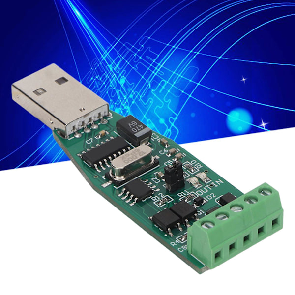 Usb-relämodul Usb intelligent kontrollbrytare 1 kanal Mos-rör kontrollkort för Windows för Android relämodul  (ZYH)