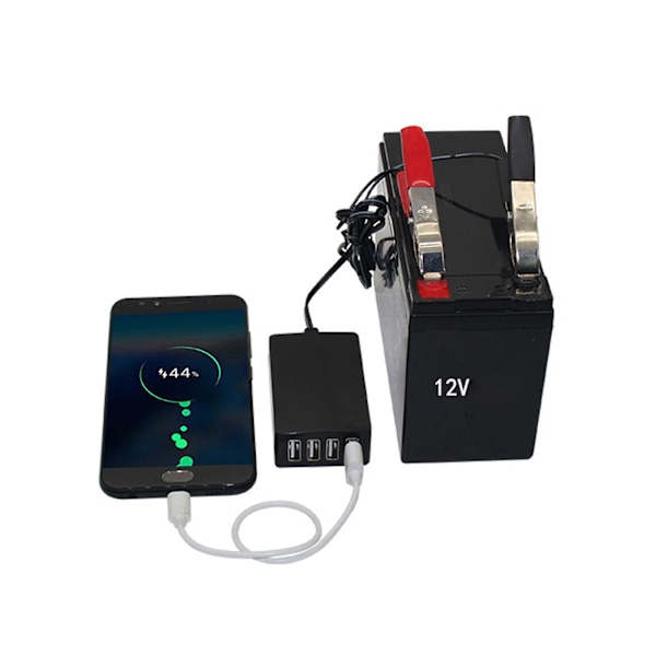 DC-omvandlare 12v 24v till 5v 8a USB power Buck-regulator laddare (DPD)