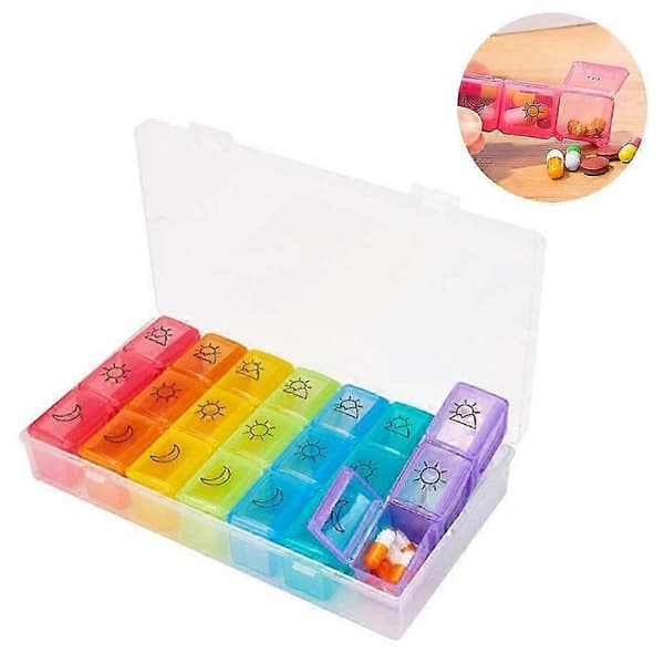 Pilleboks, rom tablettboks, pilleorganisator