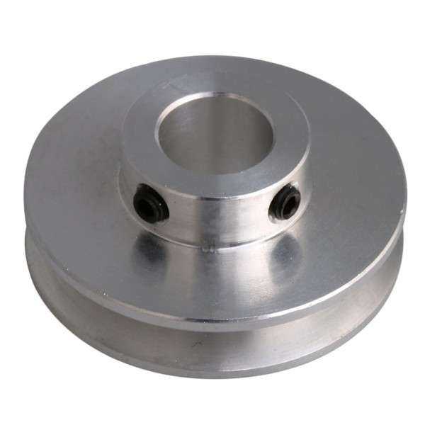 41x16x12mm Silver Alloy Single 12mm Bore Step Pulley För Pu Belt  (ZYH)