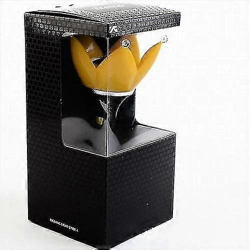 Bigbang Lightstick - Selvlysende Musiklys, Støttelys, Håndlys, Lysstav, Glitterstav (sort) (1 stk)