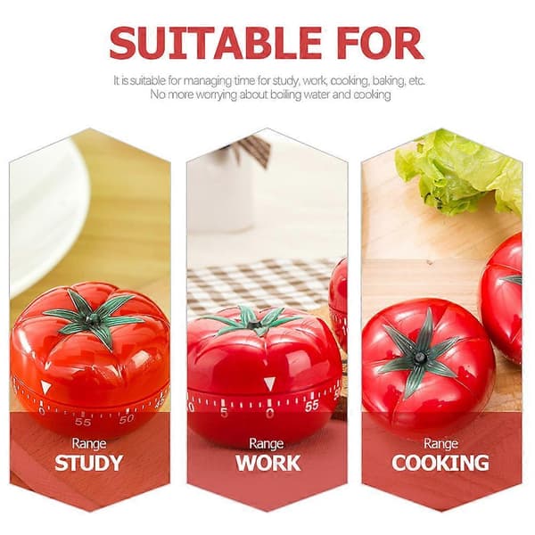 Kökstimer Matlagning Tecknad Kökstimer Tomatform Timer Bakningstid Påminnelse