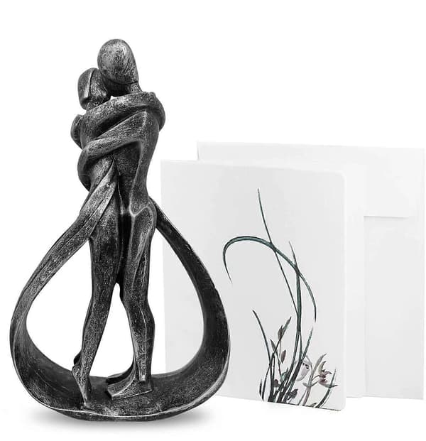 Moderne Romantiske Klassiske Retro Skulpturer for Bryllup og Valentinsdag