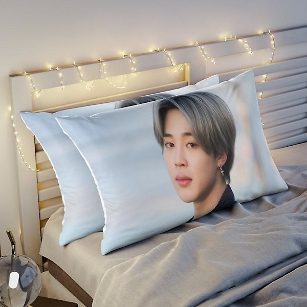 BTS BT21 Jimin Standard & king size kuddar - fantastiskt BTS sovrumstillbehör! BTS case, BT21 case, bts kudde sham-jnjd10 (ZYH) 50x35cm 14x20In