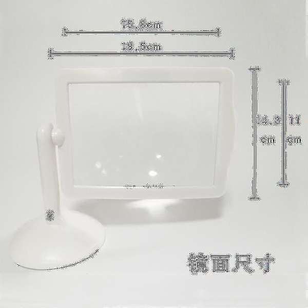 3x läsning helsidesförstoringsglas Ledförstorande Wallfire Lupp Glasögonbord (DPD)