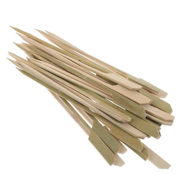 Fruktpinnar Bambu Partypinnar Grillar 15.00X1.00X0.20CM Ljusgrön 100st