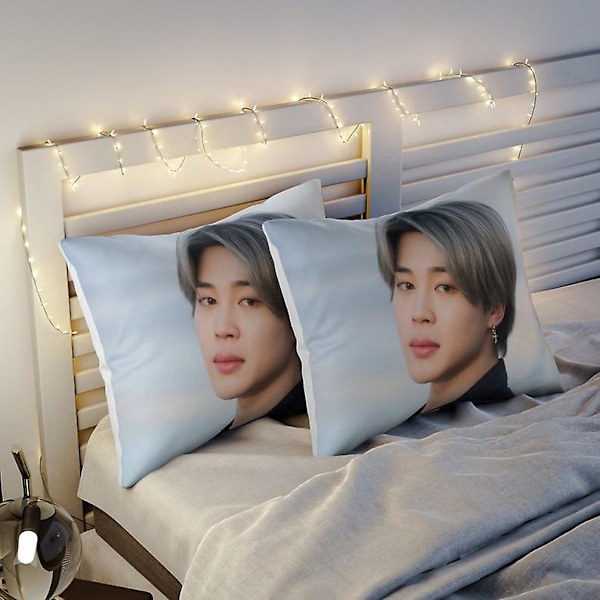 BTS BT21 Jimin Standard & king size kuddar - fantastiskt BTS sovrumstillbehör! BTS case, BT21 case, bts kudde sham-jnjd10 (ZYH) 50x35cm 14x20In