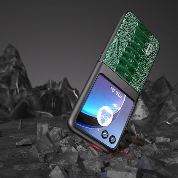 Abeel Weilai-serie mobilfodral för Motorola Razr 40 Ultra (DPD) Green