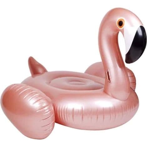 Flamingo Float. Kæmpe oppustelig flamingo float til børn i poolen til poolfester