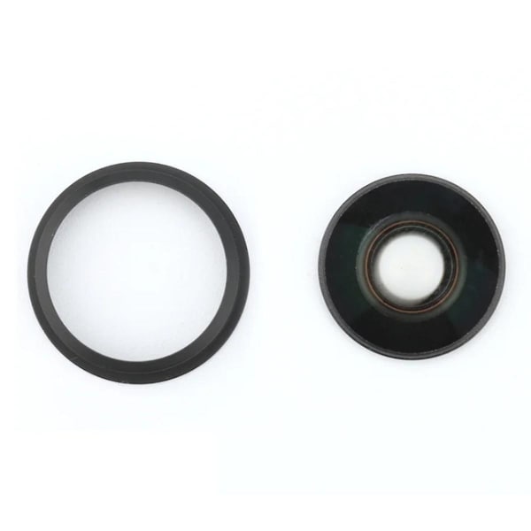 Ersättningslins av glas för X3, tillbehör för reparation av actionkamera (ZYH) Black