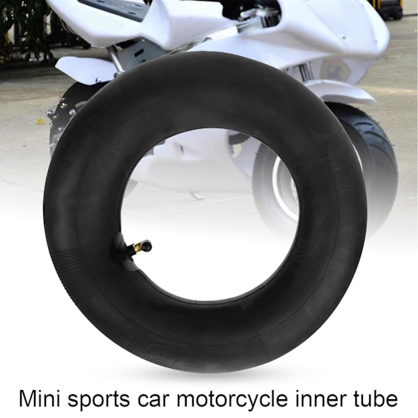 Innerslang Bra lufttäthet Värmebeständig Svart Fram Bak Uppblåsbart Däck Innerslang 90/65-6,5 110/50-6,5 För Mini Scooter (ZYH) Black