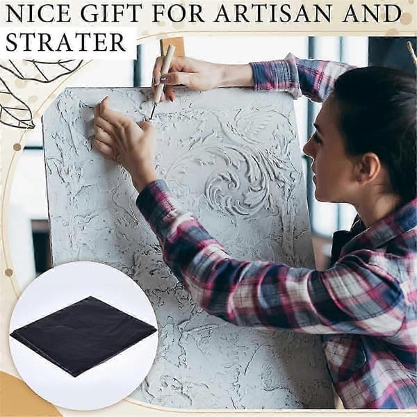 5 Ark Stort Kolpapper för Överföring 51,6 x 91,4 cm Grafitpapper Vaxat Kolpapper