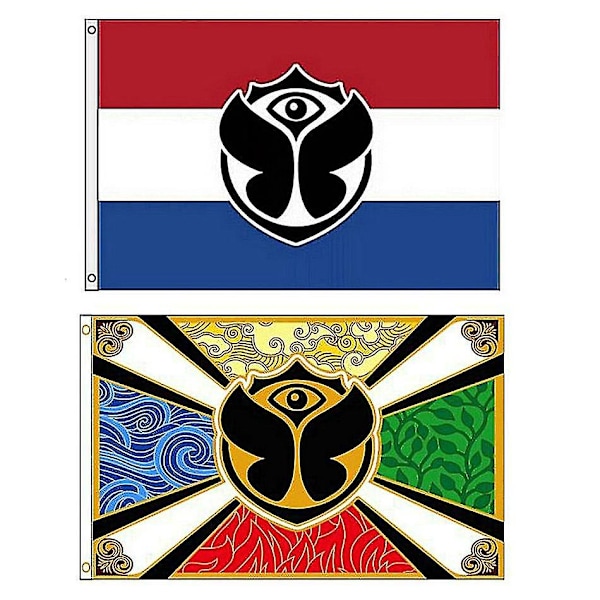 Zxz Tomorrowland Flagga 90x150cm Anpassad Tomorrowland Flagga 3x5ft printed Flagga Polyester Flagga (ZYH) MULTI