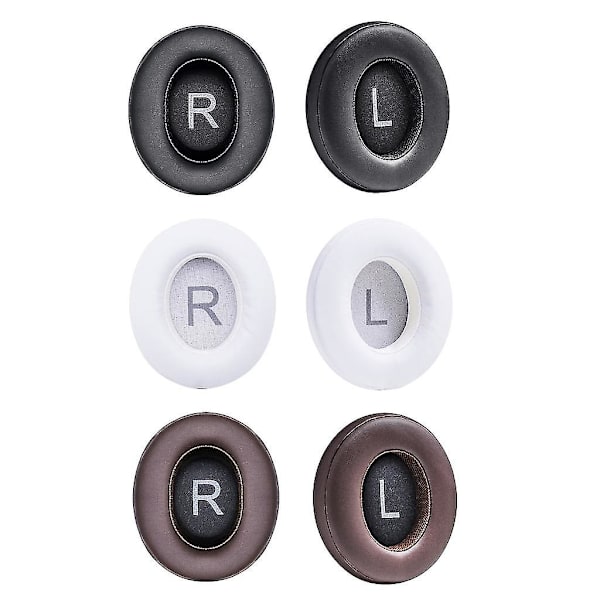 Uppgraderade öronkuddar för Shure Aonic50 Aonic40 hörlurar brusreducerande kudde (ZYH) Dark brown