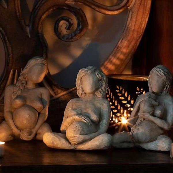 Birthing Woman Skulptur Mamma föder statyn av en kvinna (ZYH) style 2