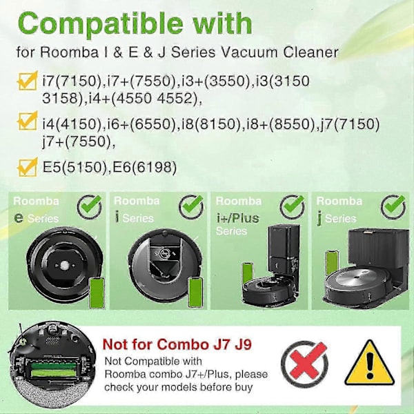 Reservedele til iRobot Roomba i3 i7 E5 j7 i4 i7+ i3+