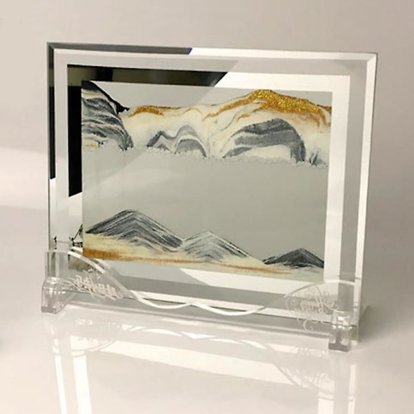 3d Landscape Moving Sand Painting Dynamic Sand Picture Flowing Sand Painting Hourglass Decor  (DPD)