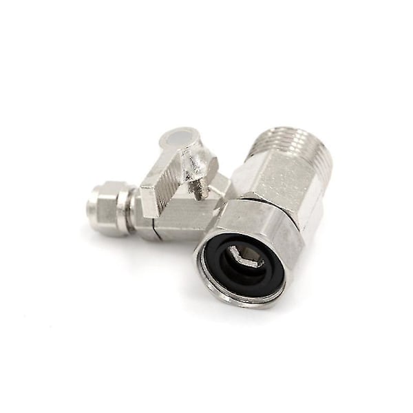 Foder Vattenfilter Renare Adapter 1/2' Till 1/4' Kulventil Kran Tap Säker Hfmqv  (ZYH) One Size