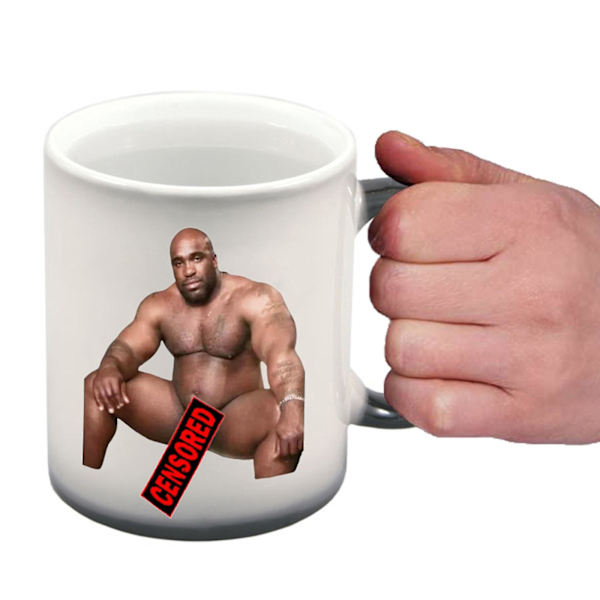 Barry Wood Kaffeemugg, Rolig Nakenmugg, Färgförändrande Kaffeemugg (ZYH) White