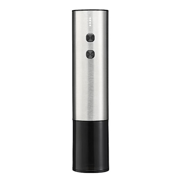 1 set elektrisk vinöppnare LED-batteridisplay Arbetsbesparande plast Uppladdningsbar automatisk korkskruv (ZYH) Silver