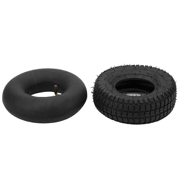 Robust 9X3.50-4 Svart Gummidekk og Slangesett for E-Scootere