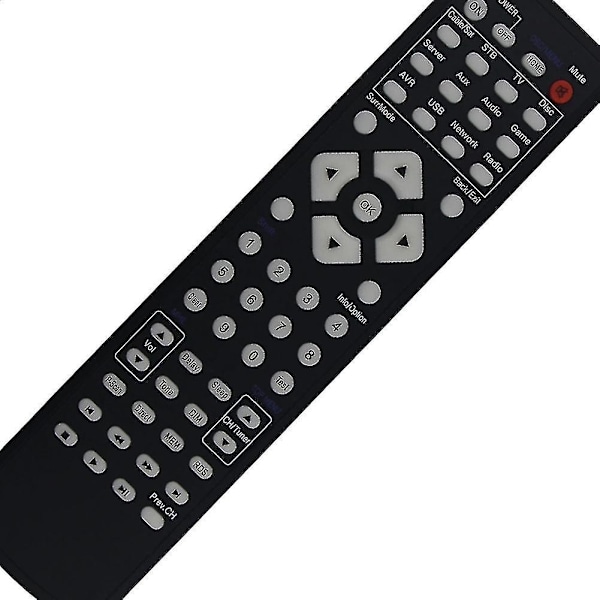 Byte av fjärrkontroll för förstärkare Avr151s Avr161s Avr171s Ny (ZYH) Black