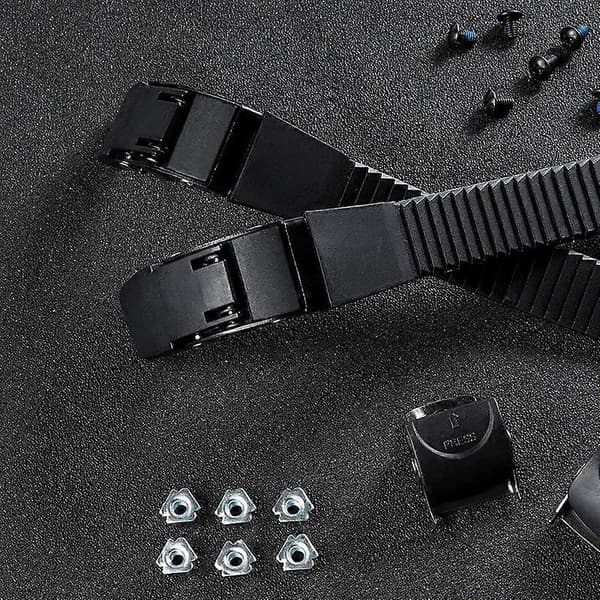 2 Sett Erstatning Inline Skate Stropp Skøytesko Energi Stropp Skate Stropp Spenner Skruer for Menn