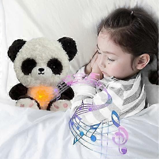 Andningspanda Sovkompis Gosedjur Lugnande Snuggle Panda Plysch