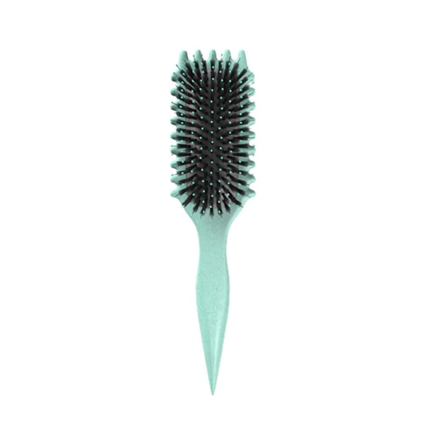 Bounce Curl Brush, Bounce Curl Defining Brush, Boar Bristle Hair Brush Styling Light green