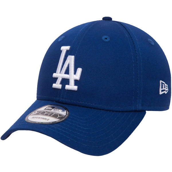 New Era Mens LA Dodgers Essential 9FORTY justerbar cap - blå
