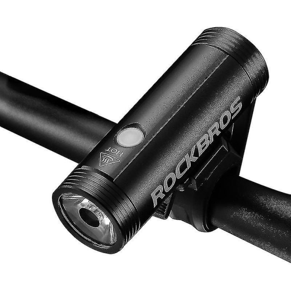 Rockbros R1-800 minilommelykt sykkellys Ipx6 vanntett sykkellys med 5 lysmoduser for nattkjøring