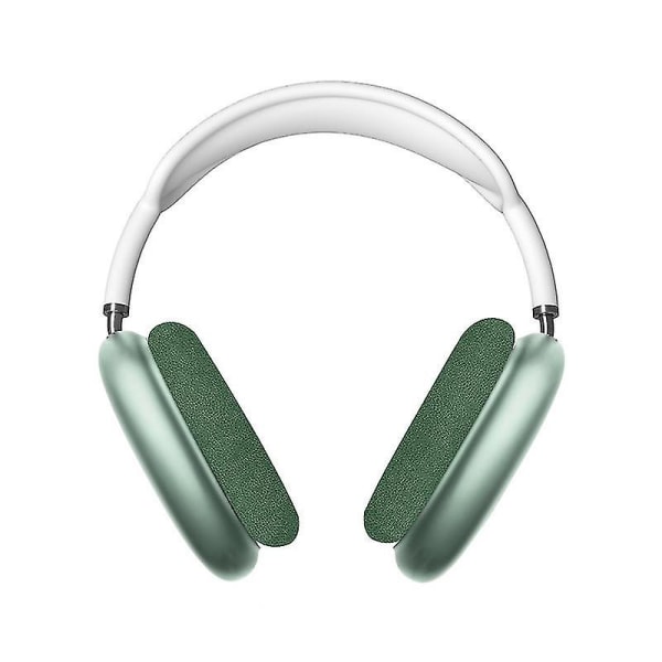 Hodetelefoner Trådløs støyreduksjon musikk Hodetelefoner Hodetelefoner Stereo Bluetooth Hodetelefoner P9 Hodetelefoner Bluetooth Hodetelefoner (hvite) green