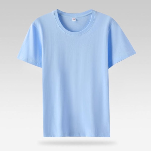 Kesäinen T-paita lyhythihainen SKY BLUE L