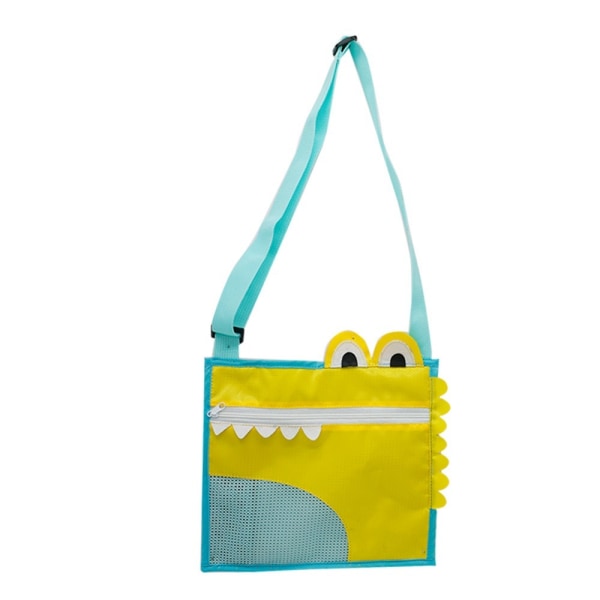 Beach Toy Förvaringsväska Crossbody-väska för barn GUL Yellow