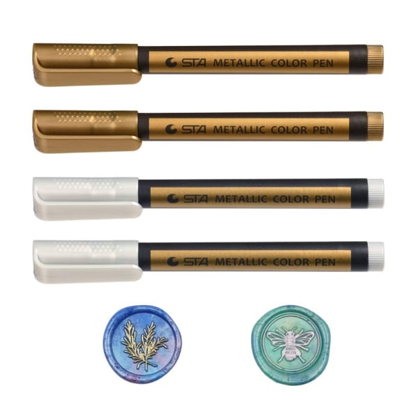 Wax Seal Pen Metallic Pens Stamp Pen