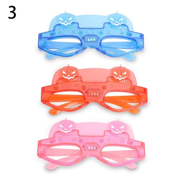 1 stk Blinkende Led-briller Lysende Eye Wear Halloween-briller 3 4f82 |  Fyndiq