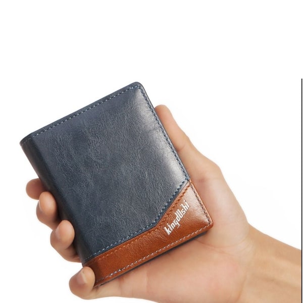 Kort lommebok for menn SVART black