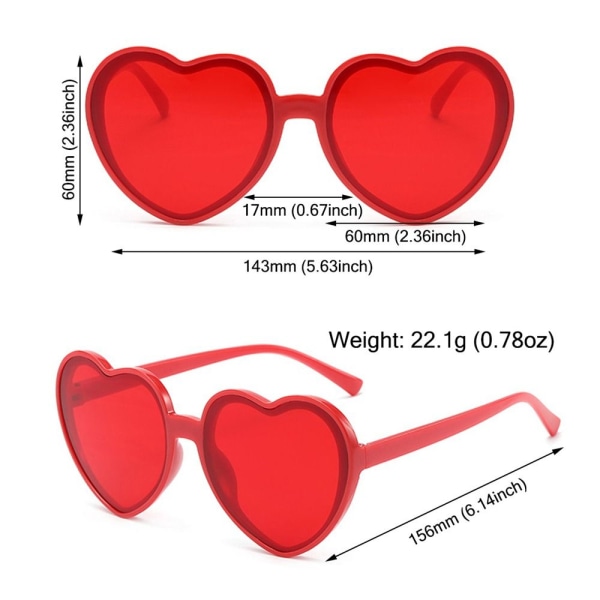 Hjerteformede solbriller Hjertesolbriller C4 C4 C4