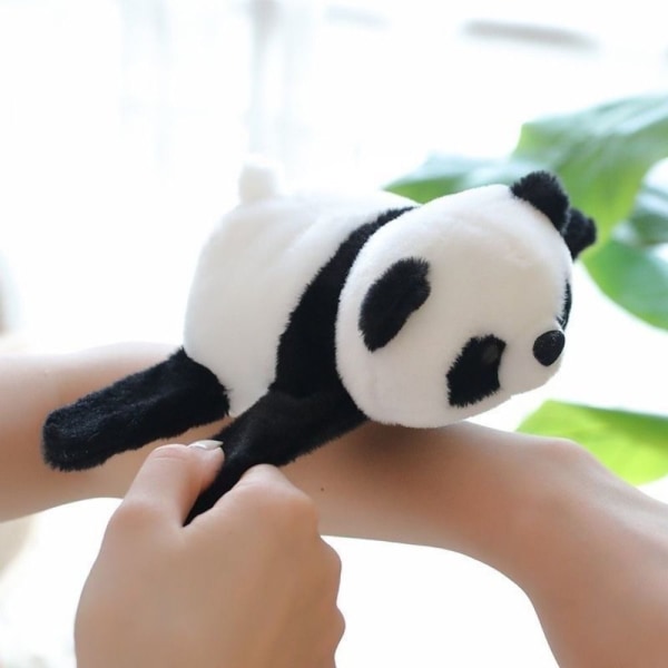 Panda Slap Armband Plysch Hand Ring 4 4