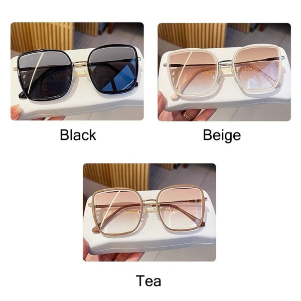 Överdimensionerade solglasögon Metallram Solglasögon TEA TEA Tea