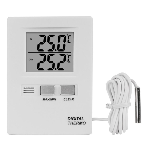 Dobbeltkanals termometer Elektronisk termometer temperatur e275 | Fyndiq
