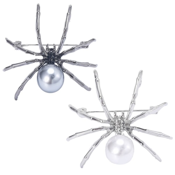 2kpl Spiderman pin rintaneulat naisten musta hämähäkkirintaneula