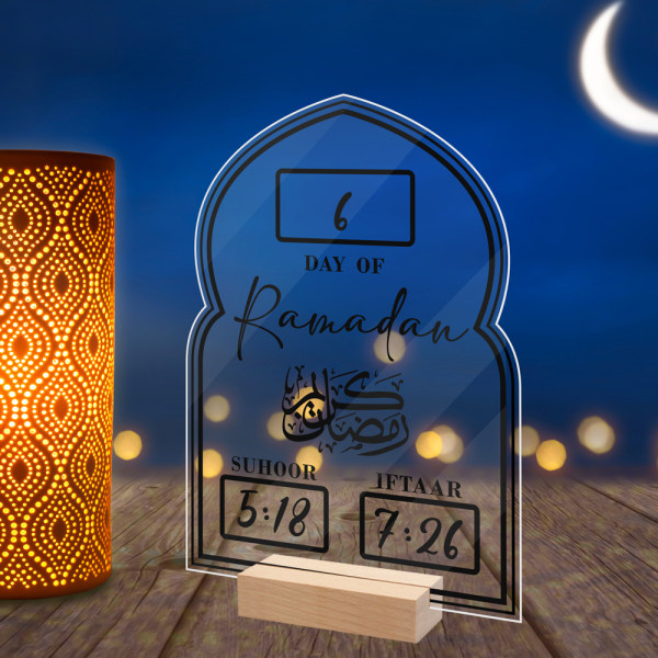 Ramadan-kalenteritaulun lähtölaskentakalenteri 213 213 213