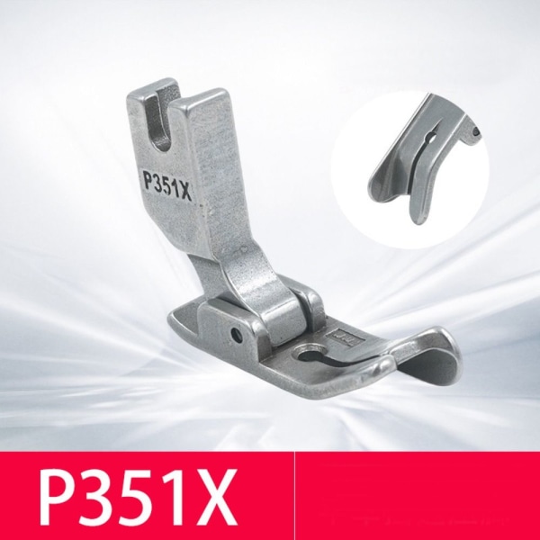1 stk P351X højre kant styretrykfod højre side styrefødder 6mm