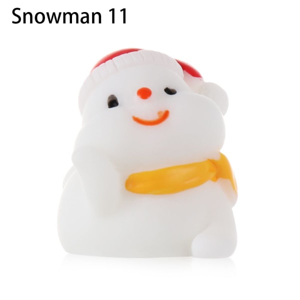 Julefigurer Miniature Snemand Julemand SNOWMAN 11